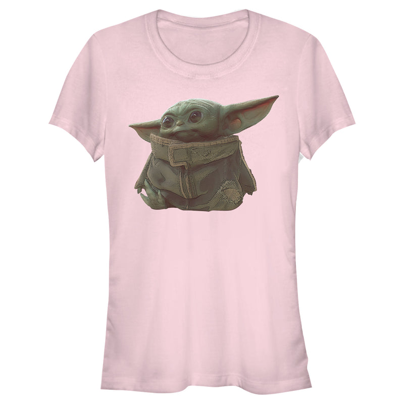 Junior's Star Wars: The Mandalorian The Child Portrait T-Shirt