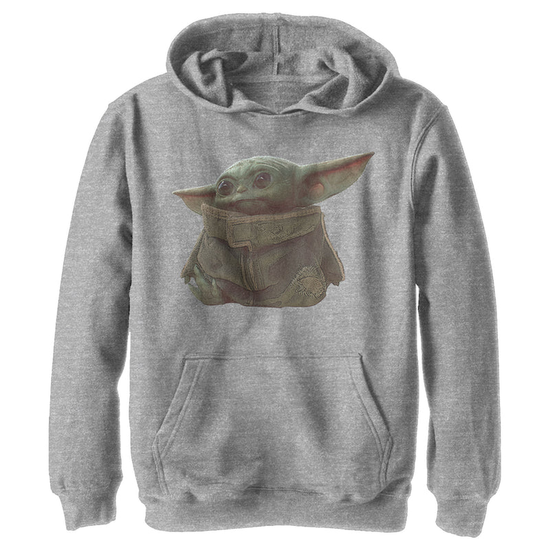 Boy's Star Wars: The Mandalorian The Child Portrait Pull Over Hoodie