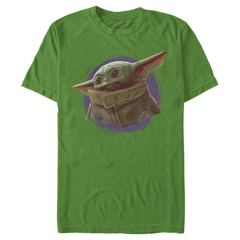 Men's Star Wars: The Mandalorian The Child Circle Halo T-Shirt