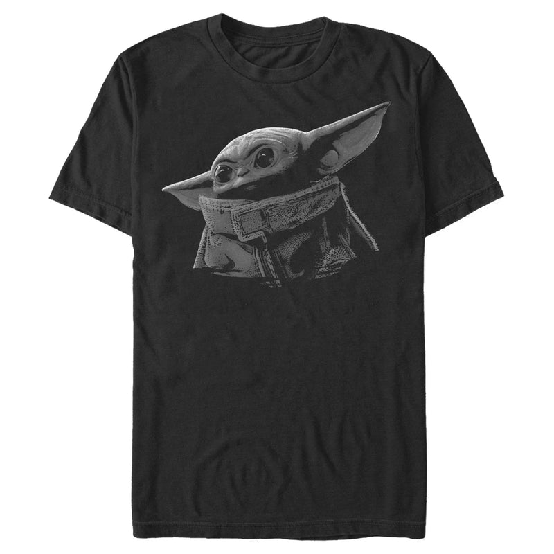 Men's Star Wars: The Mandalorian The Child Shadow T-Shirt