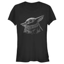 Junior's Star Wars: The Mandalorian The Child Shadow T-Shirt