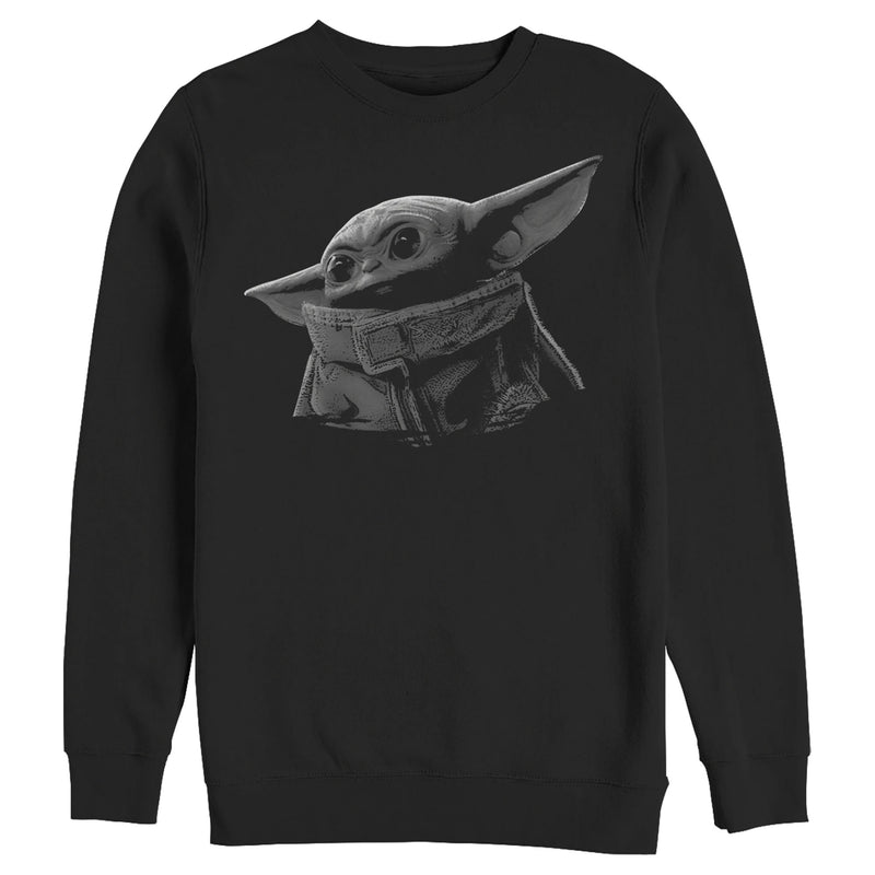 Men's Star Wars: The Mandalorian The Child Shadow Sweatshirt