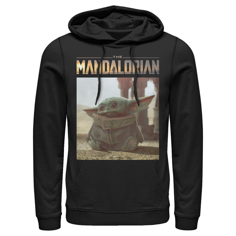 Men's Star Wars: The Mandalorian The Child Scene Pull Over Hoodie