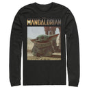 Men's Star Wars: The Mandalorian The Child Scene Long Sleeve Shirt