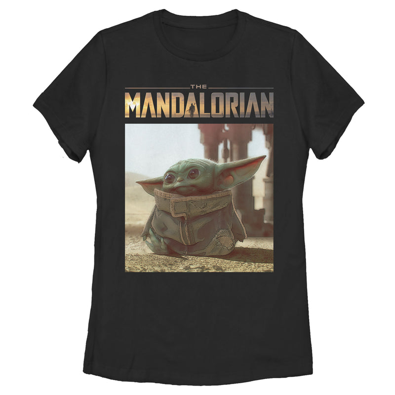 Women's Star Wars: The Mandalorian The Child Scene T-Shirt