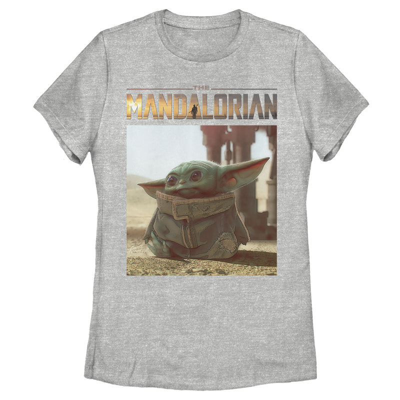 Women's Star Wars: The Mandalorian The Child Scene T-Shirt