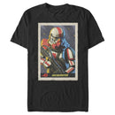 Men's Star Wars: The Mandalorian Incinerator Trooper Trading Card T-Shirt
