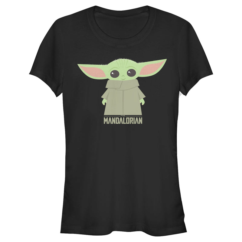 Junior's Star Wars: The Mandalorian The Child Cartoon Art T-Shirt