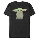 Men's Star Wars: The Mandalorian The Child Cartoon Shy T-Shirt