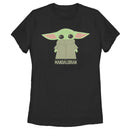 Women's Star Wars: The Mandalorian The Child Cartoon Shy T-Shirt