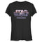 Junior's Star Wars: The Mandalorian The Child Sunset Logo T-Shirt