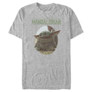 Men's Star Wars: The Mandalorian The Child Oval Frame T-Shirt