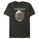 Men's Star Wars: The Mandalorian The Child Oval Frame T-Shirt