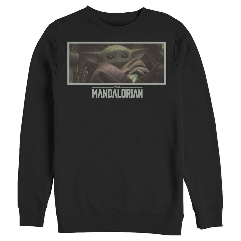 Men's Star Wars: The Mandalorian The Child Letterbox Sweatshirt