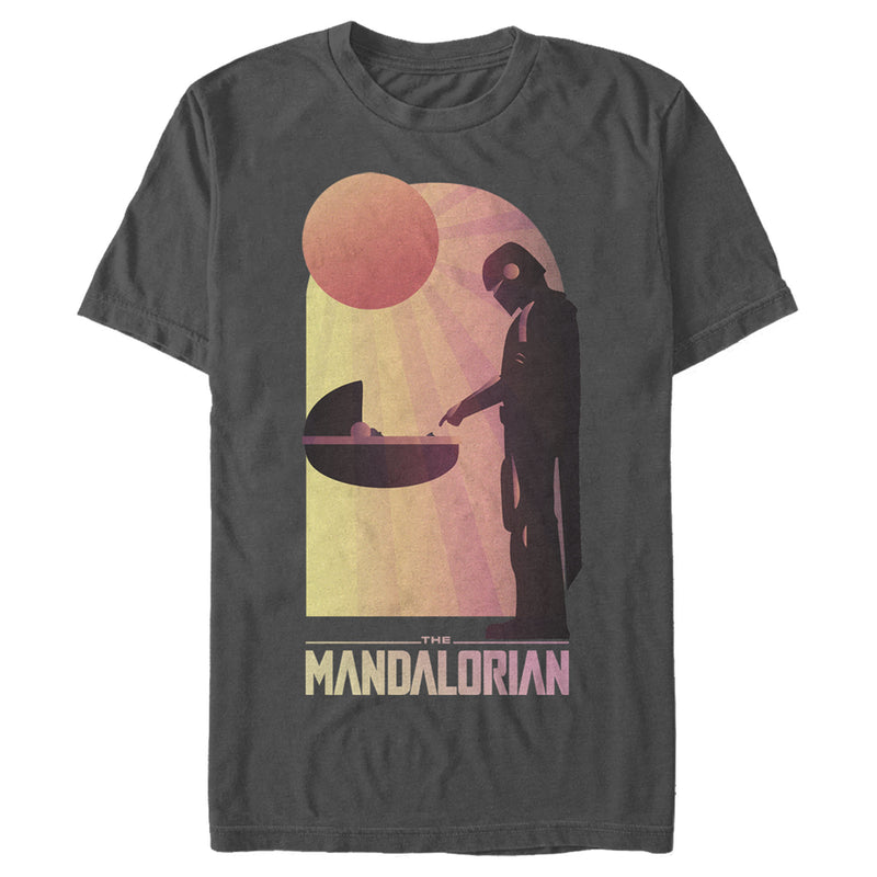 Men's Star Wars: The Mandalorian The Child and Bounty Hunter Connection Made T-Shirt