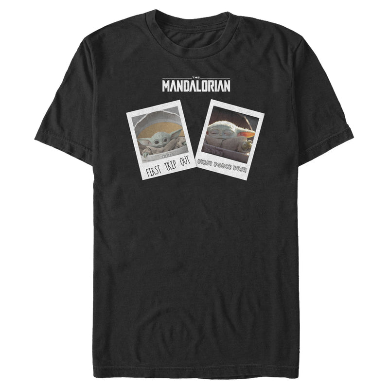 Men's Star Wars: The Mandalorian Grogu Firsts Portraits T-Shirt