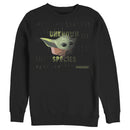 Men's Star Wars: The Mandalorian The Child Unknown Species Sweatshirt
