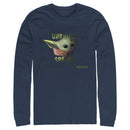 Men's Star Wars: The Mandalorian The Child Unknown Species Long Sleeve Shirt
