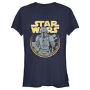 Junior's Star Wars: The Mandalorian Mando Circle Stance T-Shirt