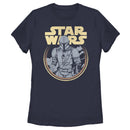 Women's Star Wars: The Mandalorian Mando Circle Stance T-Shirt