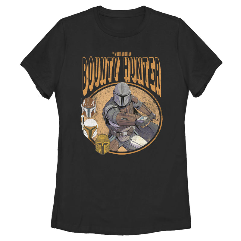 Women's Star Wars: The Mandalorian Mando Bounty Hunter Fist T-Shirt