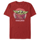 Men's Star Wars: The Mandalorian The Child Circle T-Shirt