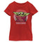 Girl's Star Wars: The Mandalorian The Child Circle T-Shirt