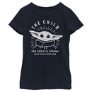 Girl's Star Wars: The Mandalorian The Child Force Is Strong T-Shirt