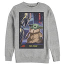 Men's Star Wars: The Mandalorian The Child Trading Card Sweatshirt