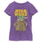 Girl's Star Wars: The Mandalorian The Mandalorian The Child Retro Logo Stance T-Shirt