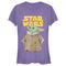 Junior's Star Wars: The Mandalorian The Child Retro Logo Stance T-Shirt