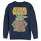 Men's Star Wars: The Mandalorian The Child Retro Logo Stance Sweatshirt