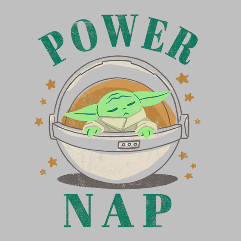 Women's Star Wars: The Mandalorian The Child Power Nap Bassinet T-Shirt