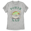 Women's Star Wars: The Mandalorian The Child Power Nap Bassinet T-Shirt
