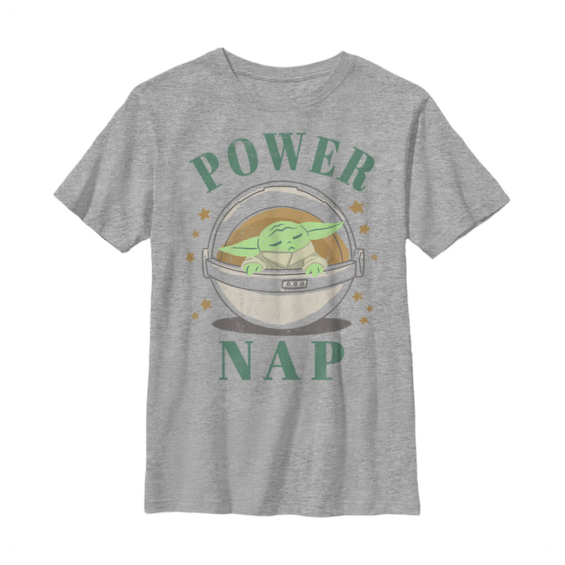 Boy's Star Wars: The Mandalorian The Child Power Nap Bassinet T-Shirt