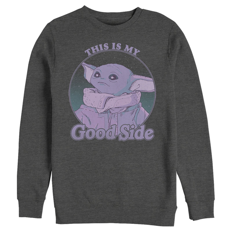 Men's Star Wars: The Mandalorian The Child Good Side Sweatshirt