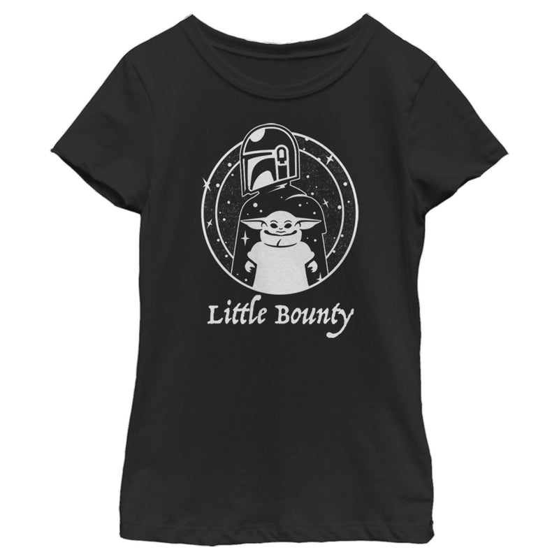 Girl's Star Wars: The Mandalorian The Child Mando Little Bounty T-Shirt