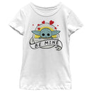 Girl's Star Wars: The Mandalorian The Mandalorian The Child Be Mine Bassinet T-Shirt