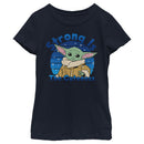 Girl's Star Wars: The Mandalorian The Child Strong is the Cuteness T-Shirt