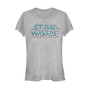 Junior's Star Wars Bubble Logo Scrawl T-Shirt