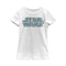 Girl's Star Wars Bubble Logo Scrawl T-Shirt