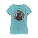 Girl's Star Wars Give Me Space Darth Vader Circle T-Shirt