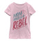 Girl's Star Wars Mother's Day Mom Raised a Rebel T-Shirt
