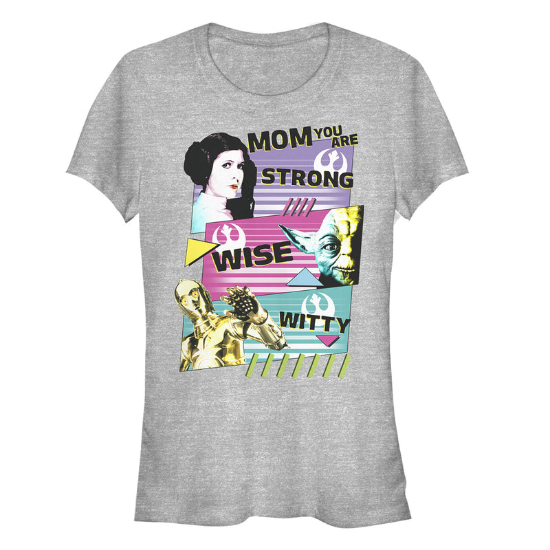 Junior's Star Wars Mother's Day Mom Galactic Traits T-Shirt