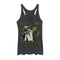 Women's Star Wars Yoda Best Sister Racerback Tank Top