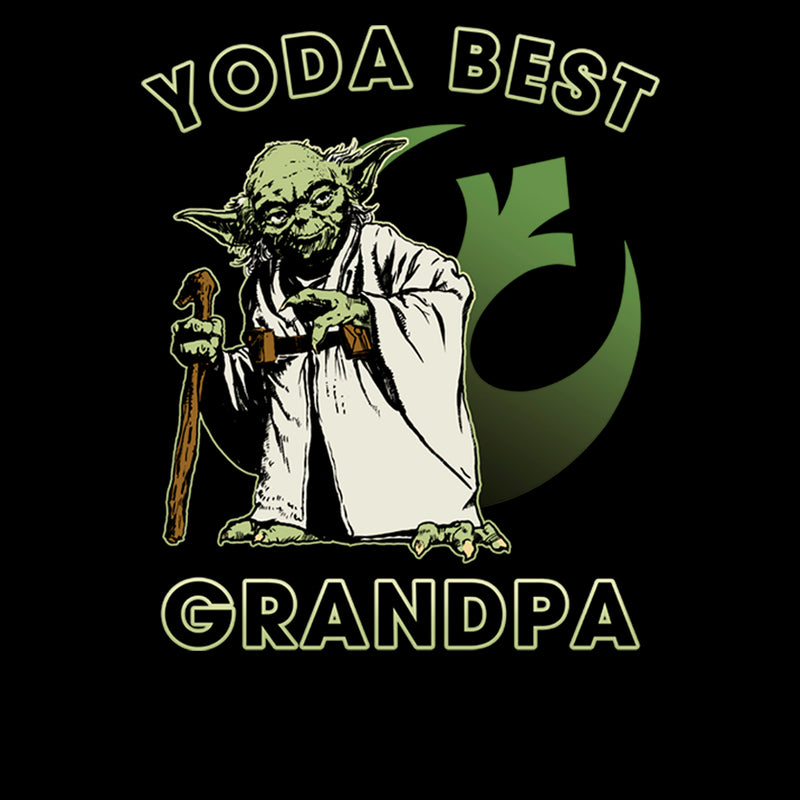 Men's Star Wars Yoda Best Grandpa T-Shirt
