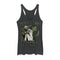 Women's Star Wars Yoda Best Aunt Racerback Tank Top