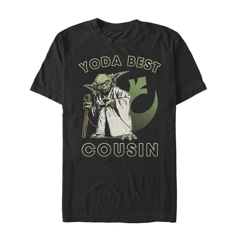 Men's Star Wars Yoda Best Cousin T-Shirt