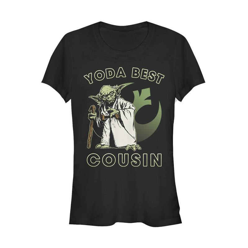 Junior's Star Wars Yoda Best Cousin T-Shirt