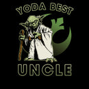 Men's Star Wars Yoda Best Uncle T-Shirt